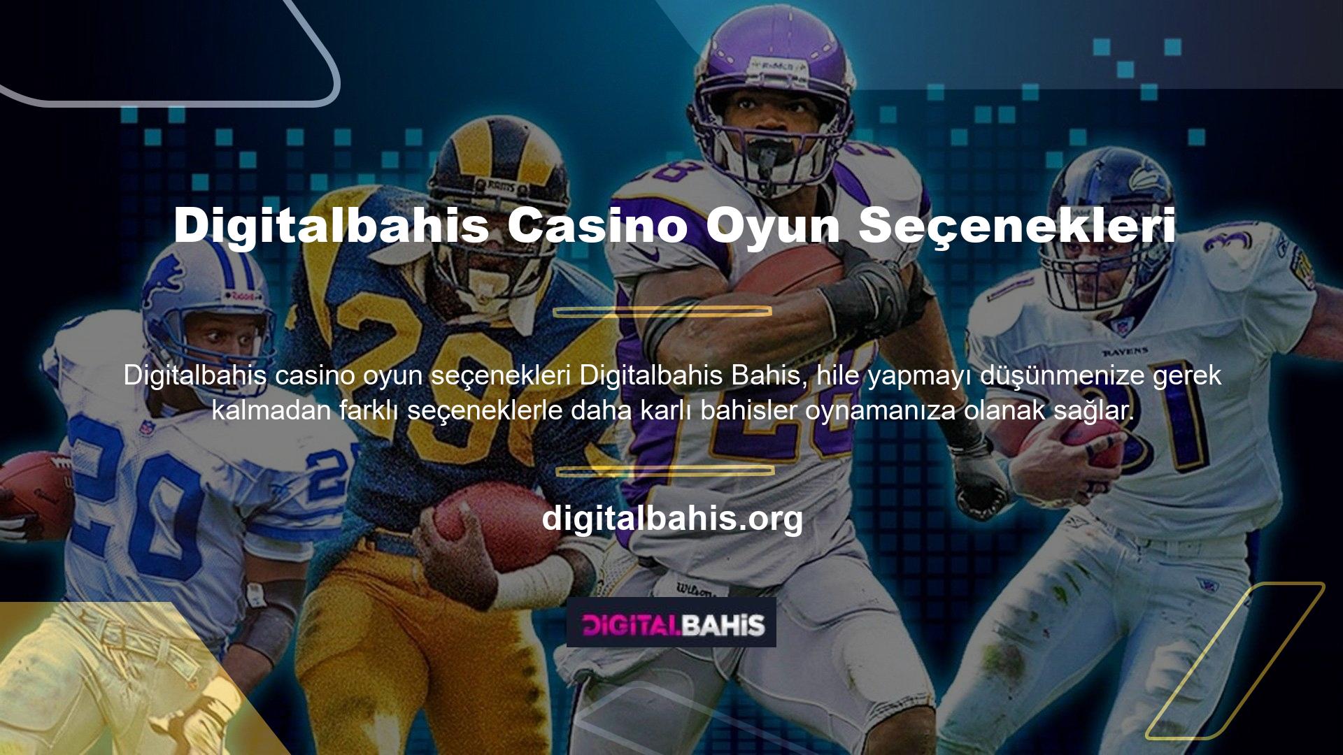 Digitalbahis Casino bonusları casino oyunlarının belirli bölümlerinde mevcuttur
