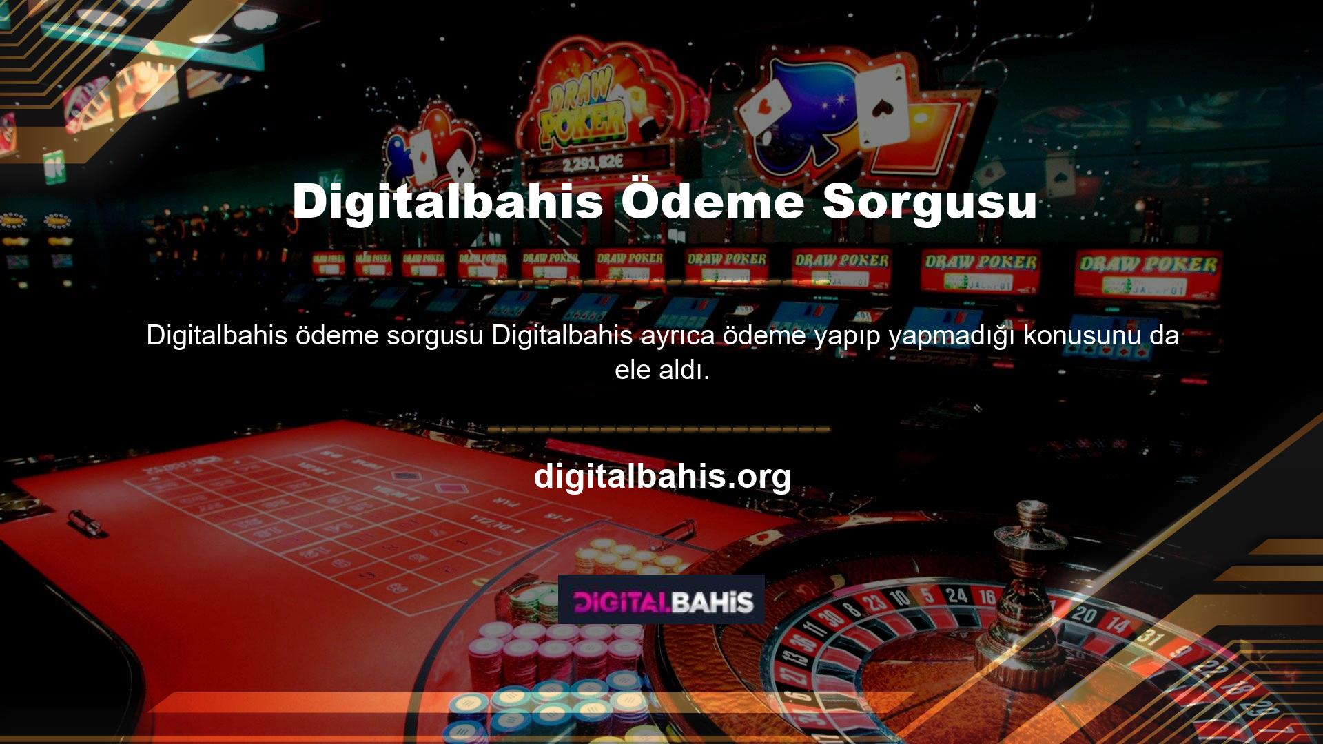 Digitalbahis giriş adresi ile siteye giriş yapan bahisçiler, tarif ettiğimiz tüm özelliklerden yararlanabilir ve tatmin edici bir miktar elde edebilir