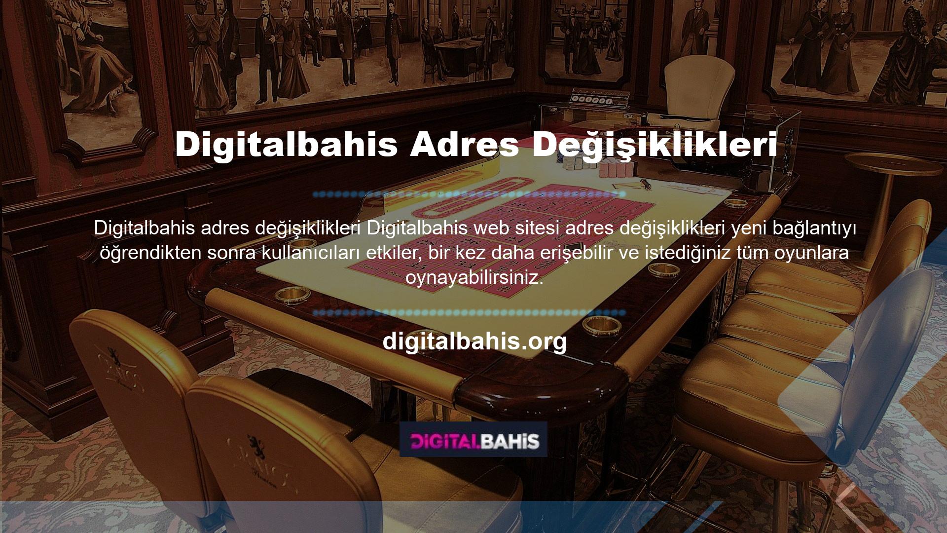 Digitalbahis çok fazla oyun oynamayı sever ve birçok kişi sitesini kullanır